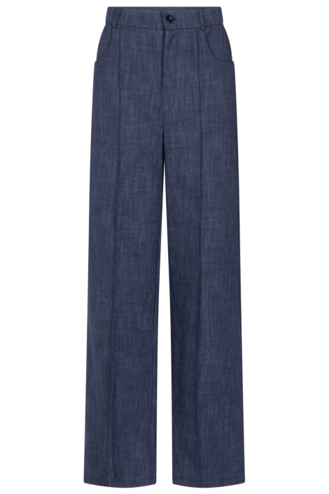 Zoso blauwe dames broek | Vooraanzicht