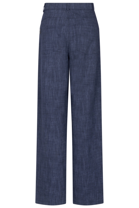 Zoso blauwe dames broek | Achteraanzicht