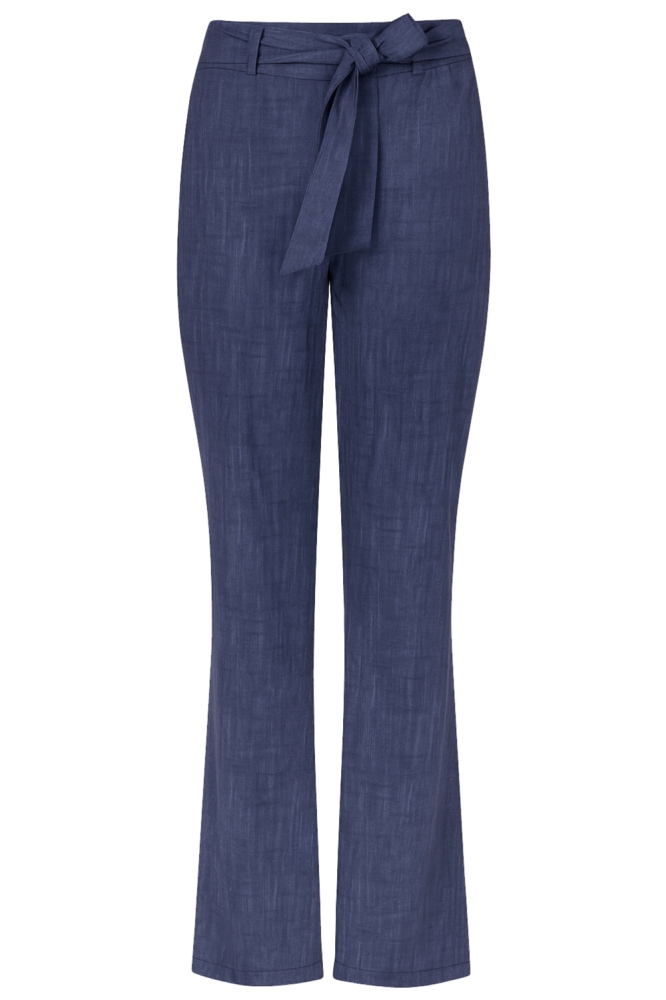 Zoso blauwe dames broek | Vooraanzicht