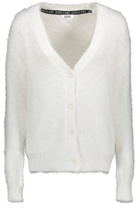 Zoso witte dames vest | Vooraanzicht