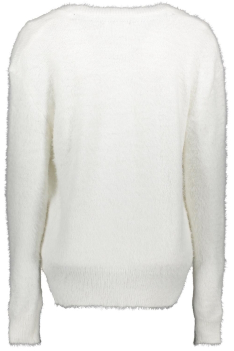 Zoso witte dames vest | Achteraanzicht