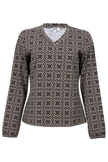 Zoso VANESSA 255 BLACK-CAMEL