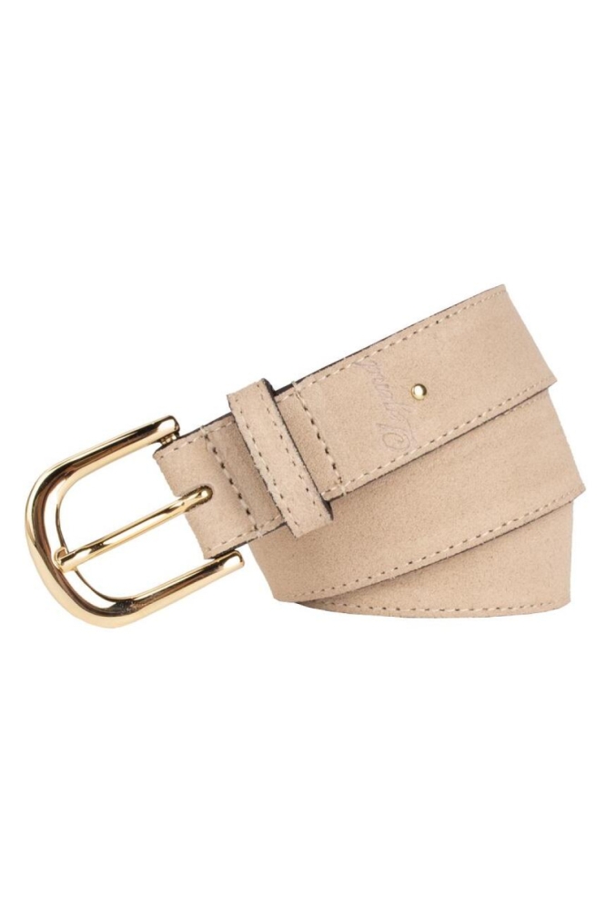 Presly & Sun beige dames riem | Vooraanzicht