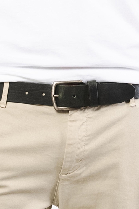 Presly & Sun bruine heren riem | Close up