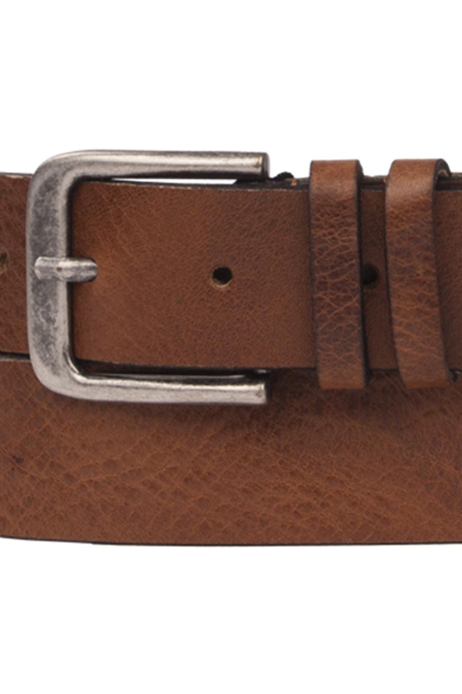 Presly & Sun cognac heren riem | Close up