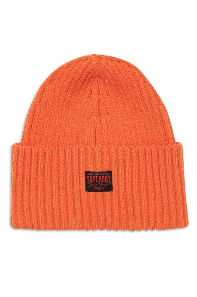 WORKWEAR KNITTED BEANIE HAT W9010160A SIK JAFFA ORANGE