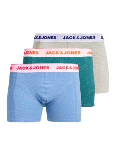 JACSUPER TWIST TRUNKS 3 PACK NOOS 12168863 Light Grey Mela/Lapis Blue