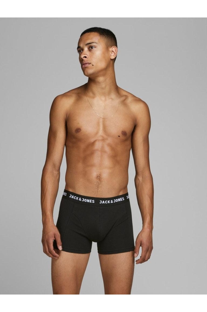 JACANTHONY TRUNKS 3 PACK BLACK 12171944 BLACK/BLACK