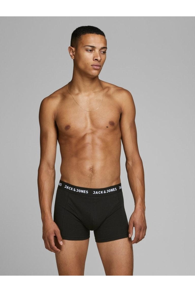 JACANTHONY TRUNKS 3 PACK BLACK 12171944 BLACK/BLACK