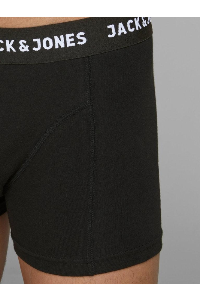 JACANTHONY TRUNKS 3 PACK BLACK 12171944 BLACK/BLACK