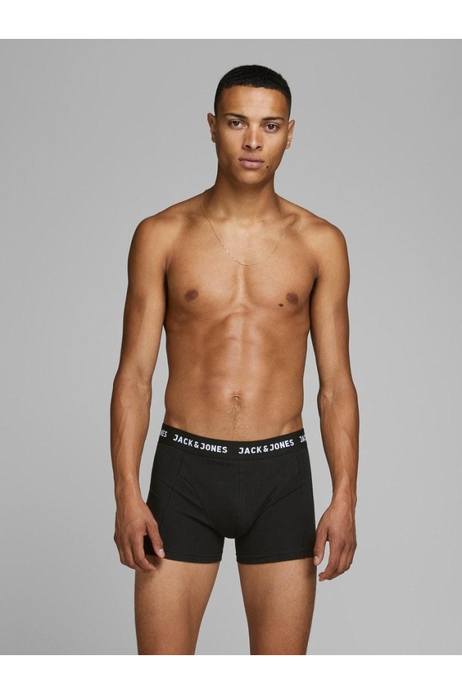JACANTHONY TRUNKS 3 PACK BLACK 12171944 BLACK/BLACK