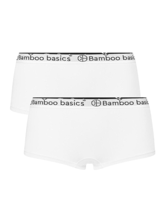 Bamboo basics Ondergoed IRIS BASICS KNITTED HIPSTER WHITE