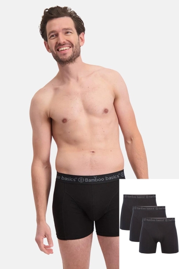 Bamboo basics Ondergoed RICO BASICS KNITTED BLACK