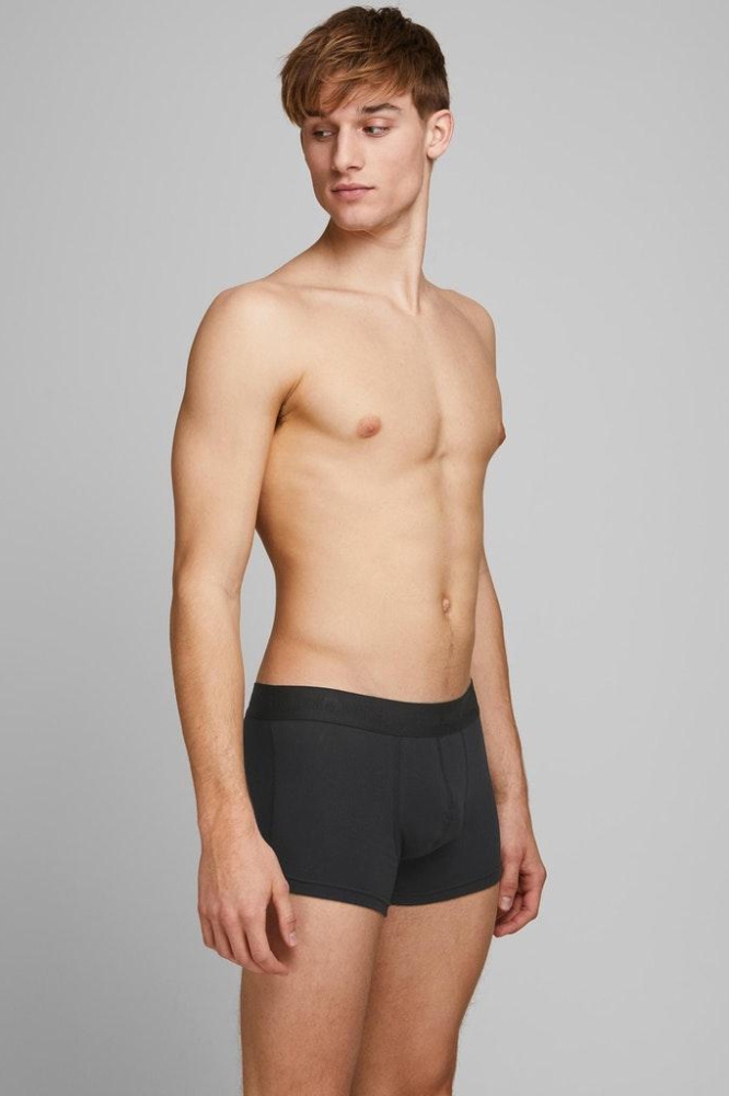 Jack & Jones zwarte heren ondergoed | Model vooraanzicht