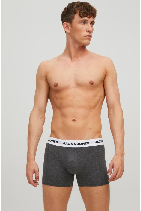 Jack & Jones jacbasic white wb trunks 5 pack noo