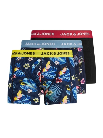 Jack & Jones Ondergoed JACFLOWER BIRD TRUNKS 3 PACK NOOS 12194104 Surf The Web