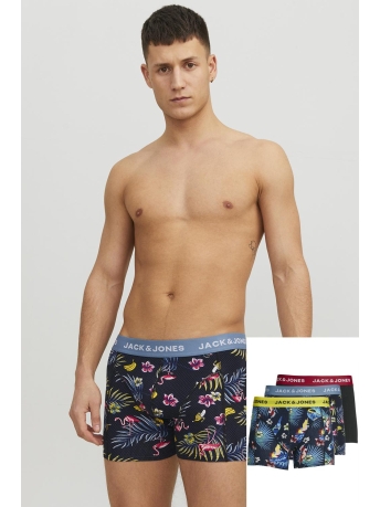 Jack & Jones Ondergoed JACFLOWER BIRD TRUNKS 3 PACK NOOS 12194104 Surf The Web