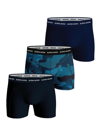 Bjorn Borg Ondergoed SHORTS BB SHADELINE 3P 9999 1132 BLUE NAVY 70291