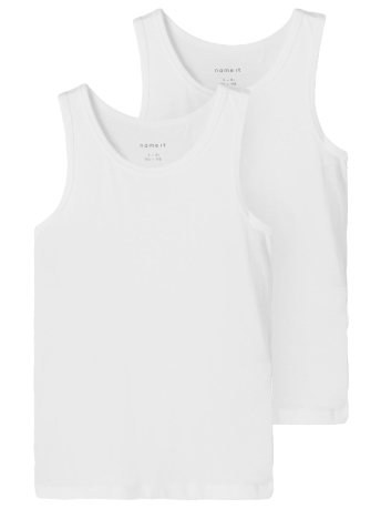 Name It Ondergoed NKMTANK TOP 2P NOOS 13208843 Bright White