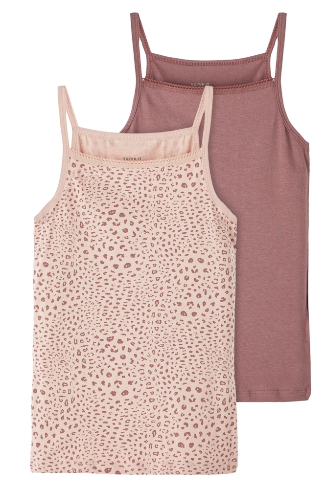 NKFSTRAP TOP 2P ROSE TAUPE LEO NOOS 13208834 Rose Taupe