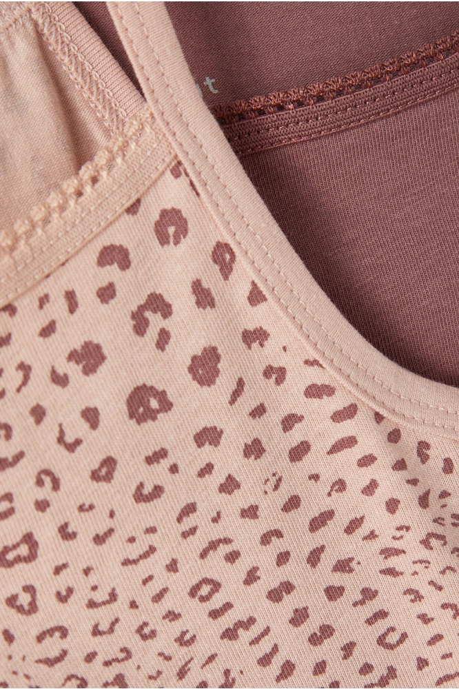 NKFSTRAP TOP 2P ROSE TAUPE LEO NOOS 13208834 Rose Taupe