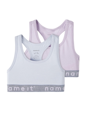 Name It Ondergoed NKFSHORT TOP 2P NOOS 13208835 Heather
