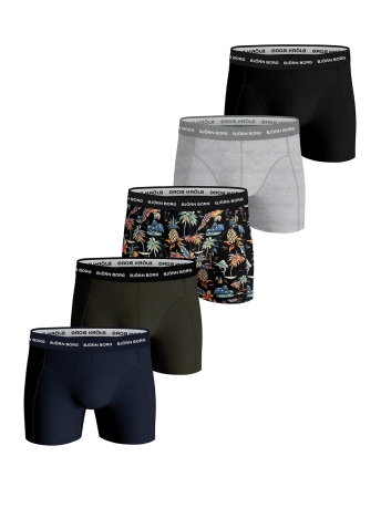Bjorn Borg Ondergoed COTTON STRETCH BOXER 5P 10002095  MP003