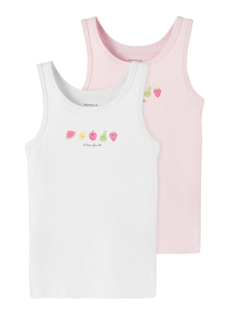 Name It Ondergoed NKFTANK TOP 2P FRUITS NOOS 13216868 Pink Lady