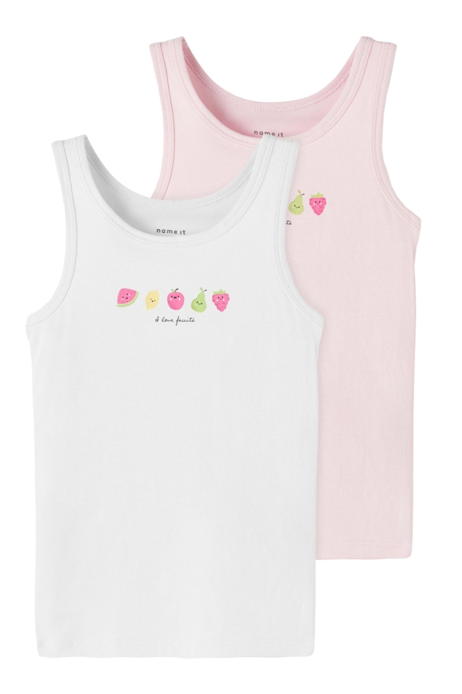 NKFTANK TOP 2P FRUITS NOOS 13216868 Pink Lady