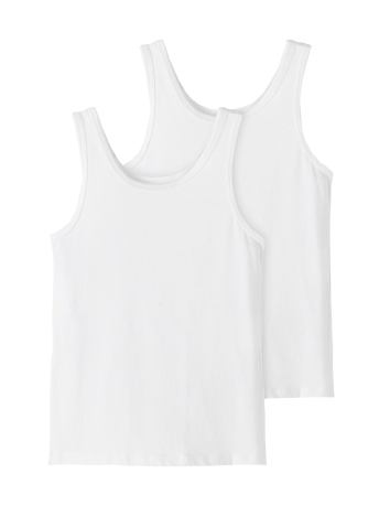 Name It Ondergoed NKFUU TANK TOP 2P NOOS 13216879 Bright White