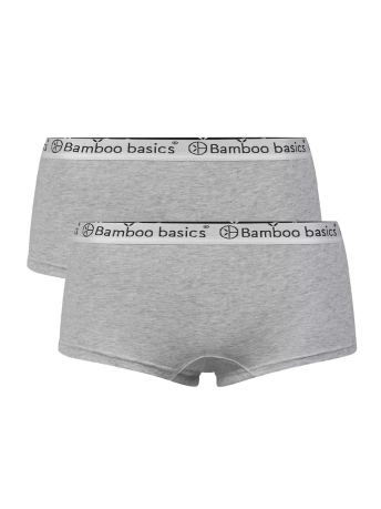 Bamboo basics Ondergoed IRIS BASICS KNITTED HIPSTER LIGHT GREY MELANGE