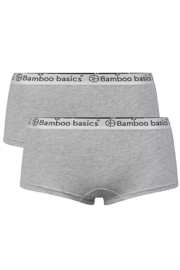 Bamboo basics Ondergoed IRIS BASICS KNITTED HIPSTER LIGHT GREY MELANGE
