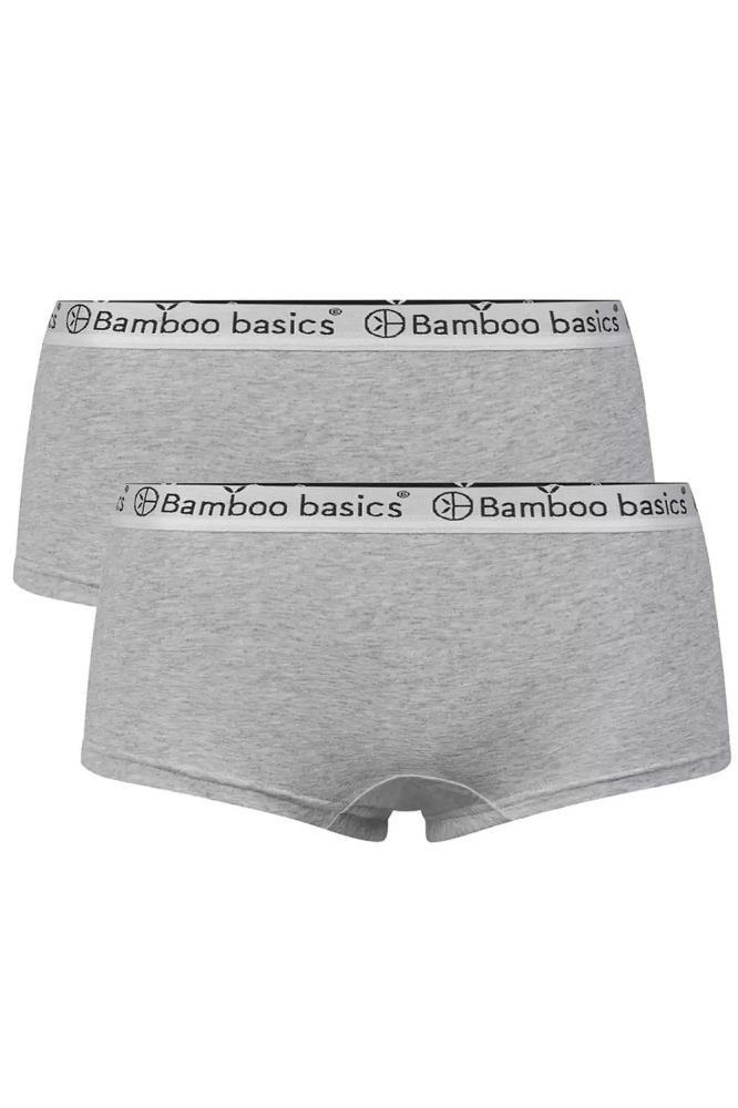 Bamboo basics grijze dames ondergoed | Vooraanzicht