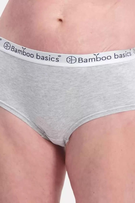 Bamboo basics grijze dames ondergoed | Close up