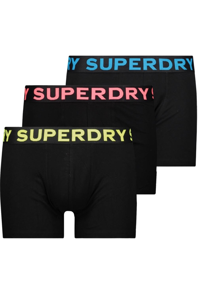 BOXER TRIPLE PACK M3110452A 1MN BLACK/NEON