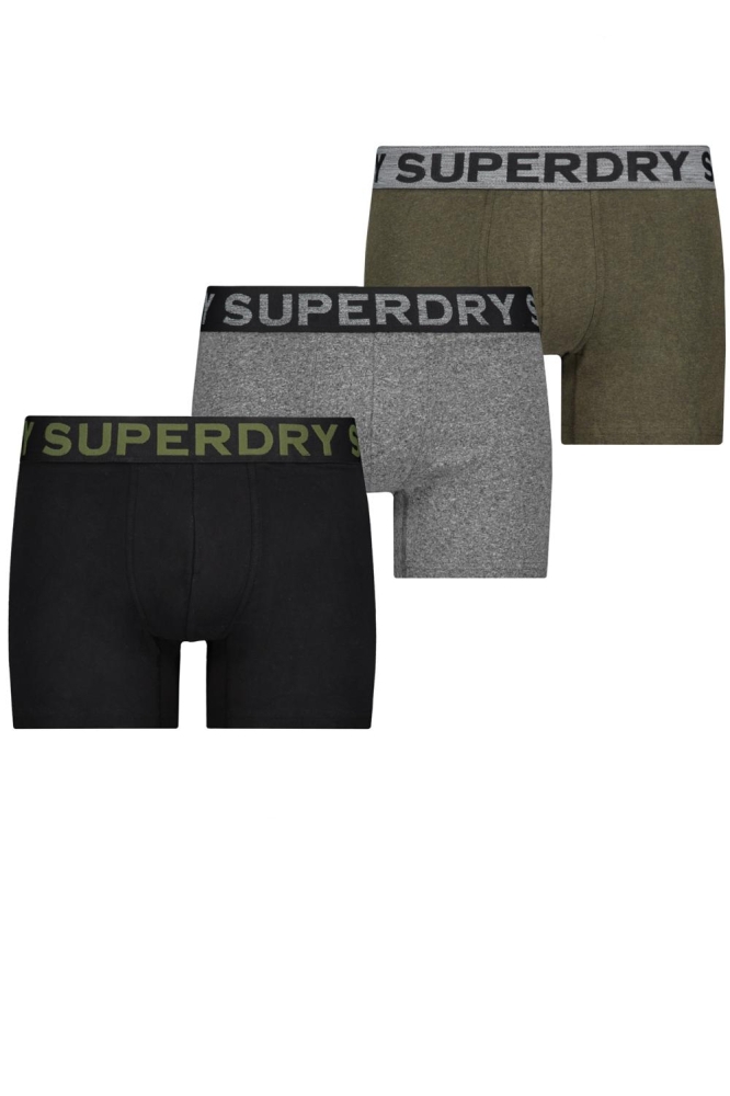 BOXER TRIPLE PACK M3110452A ASPHALT GRIT WINTER KHAKI