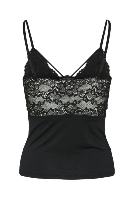 Pieces zwarte dames top