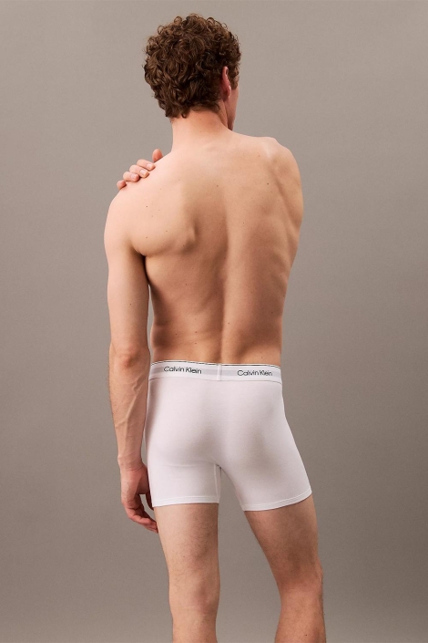 Calvin Klein witte heren ondergoed | Model achteraanzicht