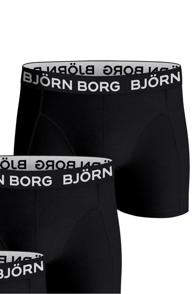 Bjorn Borg zwarte heren ondergoed | Close up