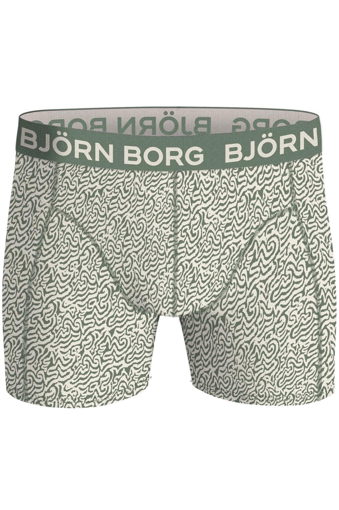 Bjorn Borg groene heren ondergoed | Vooraanzicht