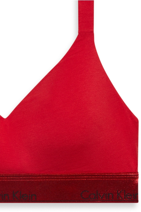 Calvin Klein rode dames ondergoed | Close up