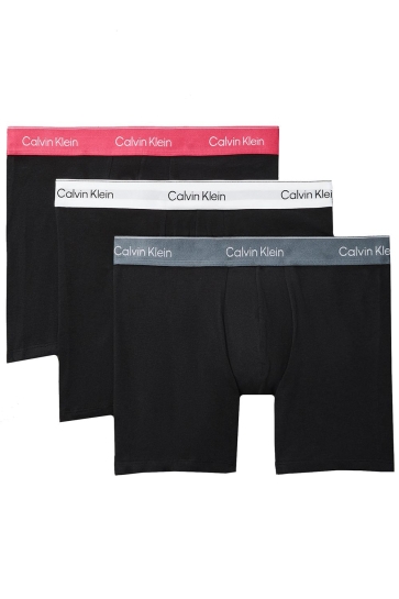 Calvin Klein Ondergoed BOXER BRIEF 3PK LV00NB4394 3VO BLACK BODIES W/TURBULENCE/WHITE