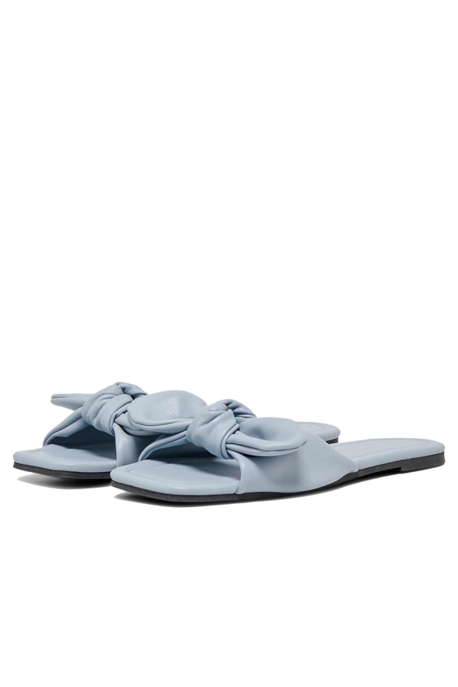 ONLMILLIE-3 PU BOW SANDAL 15288110 Blue Glow