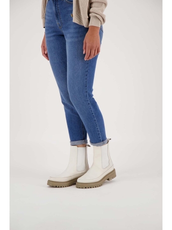 Zusss Schoen CHELSEA BOOTS 0903 013 0513 OFF WHITE