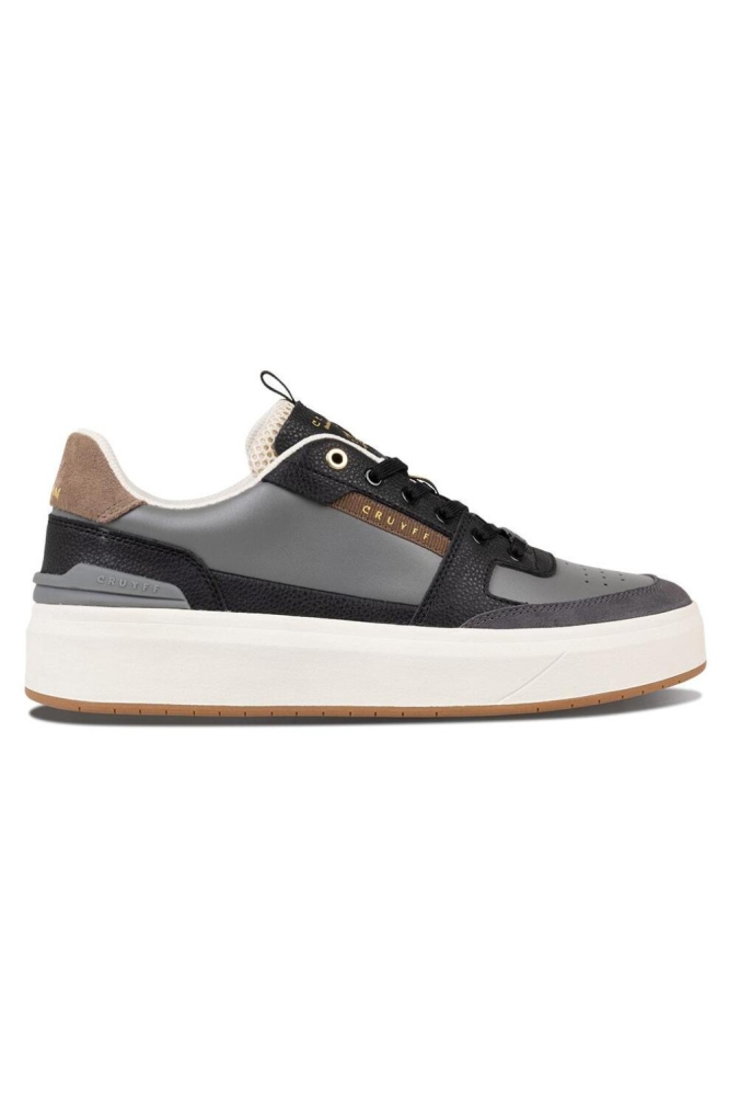 Cruyff grijze heren sneaker | Zijaanzicht