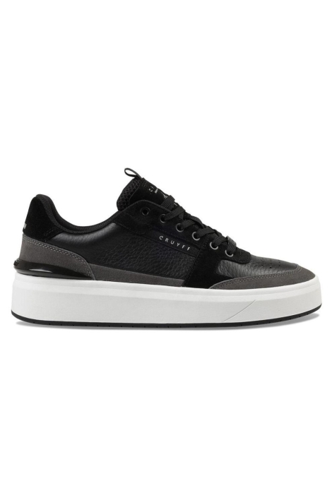 Cruyff zwarte heren sneaker | Zijaanzicht