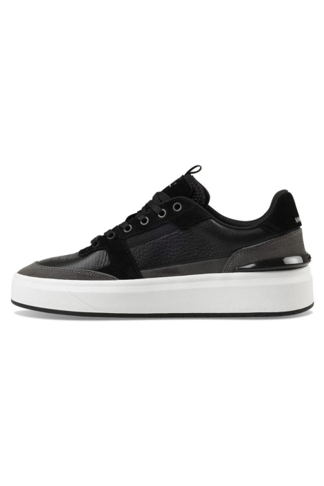 Cruyff zwarte heren sneaker | Zijaanzicht
