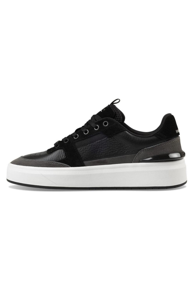 Cruyff zwarte heren sneaker | Zijaanzicht