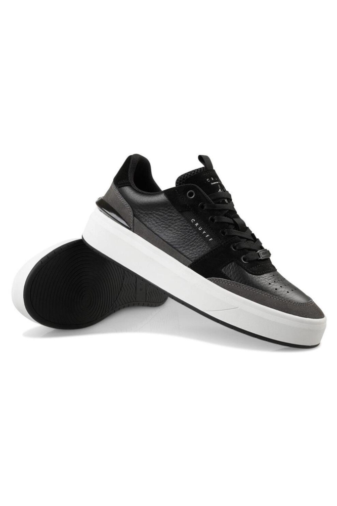 Cruyff zwarte heren sneaker | Zijaanzicht