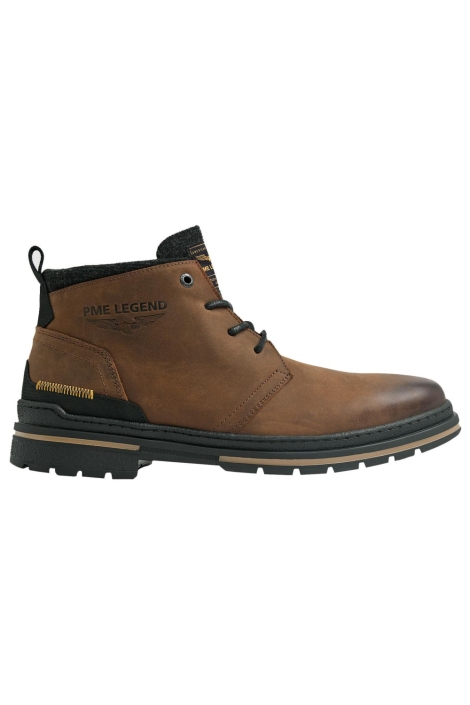 PME legend cognac heren schoen | Zijaanzicht